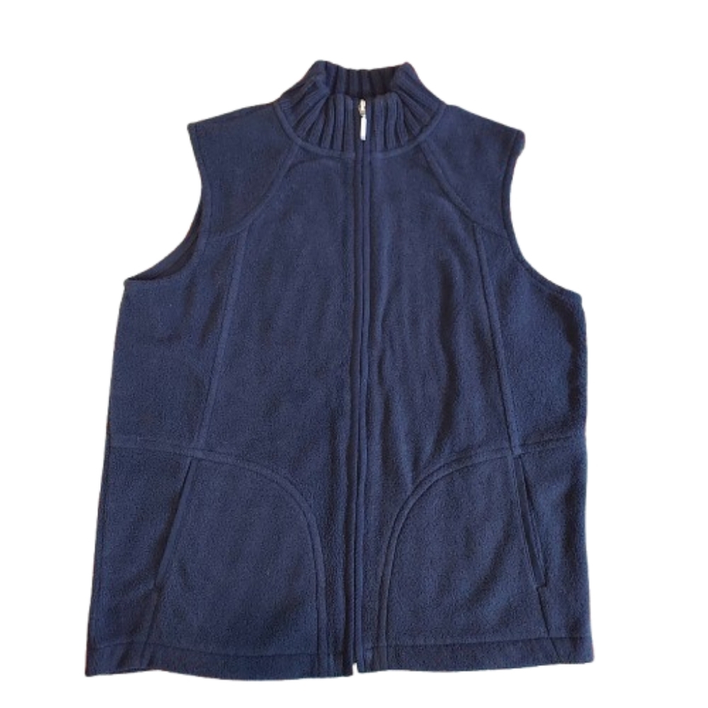 Vintage Northern Reflections Fleeced Zip up Vest Size S